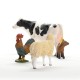 SLH42729 Schleich Farm World - Zestaw czterech zwierząt z farmy na start, figurka dla dzieci 3+