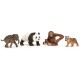 SLH42736 Schleich Wild Life - Zestaw czterech dzikich zwierząt na start, Azja, figurka dla dzieci 3+