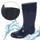 Lemigo Ilse Women Ladies High Quality Rubber PVC Navy Wellies Wellingtons Rain Boots