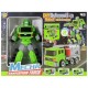 Green robot/trash truck 4in1, transforming robot, car for children 3+ MEGA CREATIVE