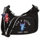 Stitch Disney Bolso baguette negro, bandolera 24x13x7cm