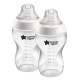 TOMMEE TIPPEE Closer To Nature Butelka antykolkowa dla dzieci 3m+, 2x340ml