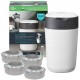 TOMMEE TIPPEE SANGENIC Twist and Click kosz na pieluchy + 4 wkłady