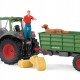 SLH42608 Schleich Farm World - Traktor z przyczepą, zabawka dla dzieci