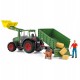 SLH42608 Schleich Farm World - Traktor z przyczepą, zabawka dla dzieci