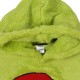 Grinch Zielona, unisex bluza/szlafrok/koc z kapturem, snuddie