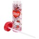 Hello Kitty Pwa butelka/bidon ze słomką, transparentna 550ml