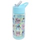 Disney Lilo i Stitch Plastikowa butelka/bidon ze słomką, transparentna 420ml