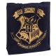 Harry Potter Granatowa torba zakupowa, bawełniana torba na ramię na zakupy 40x35x11 cm