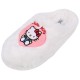 Hello Kitty Zapatillas de casa de mujer blancas, cálidas, suaves y antideslizantes