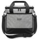 Zagatto Bolsa térmica gris - 15L, fiambrera con bandolera, impermeable