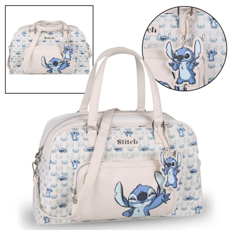 DISNEY Stitch Torba podróżna, torba turystyczna, torba weekendowa na zamek 44x20x27 cm