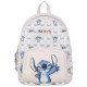 DISNEY Stitch Damski plecak, plecak miejski, beżowy 32x10x25 cm