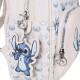 DISNEY Stitch Damski plecak, plecak miejski, beżowy 32x10x25 cm