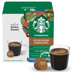 STARBUCKS Kawa w kapsułkach House Blend Americano, kompatybilna z Dolce Gusto