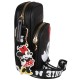 Minnie Mouse Disney Bustina nera, piccola borsetta con tracolla regolabile, mini borsetta 18x6x12 cm