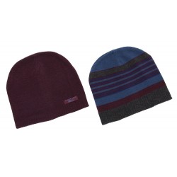 2x Casquette Bordeaux/Bleu marine