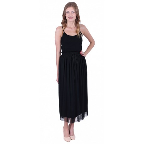 ASOS Czarna spódnica maxi