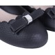 Primark Women Snakeskin Black Flat Ballet Shoes