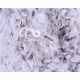 Women Grey Furry Bobble Pompom Non Slip Ankle Slippers Socks