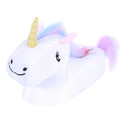 Love To Lounge Unicorn Warm House Slippers Soft Plush Comfortable Home Shoes