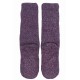 Women Warm Purple Grey Ankle Long Socks