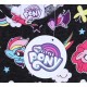 Grafitowa sukienka w kucyki My Little Pony