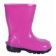 Lemigo Oli Girl Child High Quality Durable PVC Certified Fuchsia Wellies Wellingtons