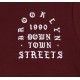 Basic Burgundy Hoodie DOWN TOWN