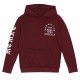 Basic Burgundy Hoodie DOWN TOWN