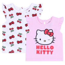 2x T-shirt Hello Kitty