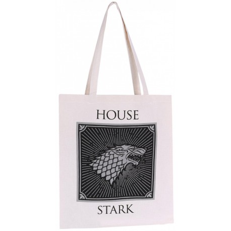 sac de courses beige-noir Game of Thrones