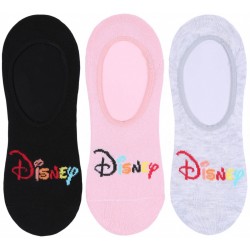 3x schwarz-graue Socken, Mikrofüßlein DISNEY