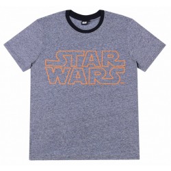 Ciemnoszara koszulka/t-shirt męski Star Wars