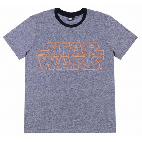 Ciemnoszara koszulka/t-shirt męski Star Wars