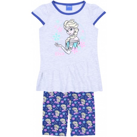 Szara tunika+ niebieskie getry Frozen Disney