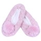 Warm Pink Fluffy Pom Pom Slippers Sliders