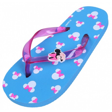 Niebieskie dziewczęce japonki Minnie Disney