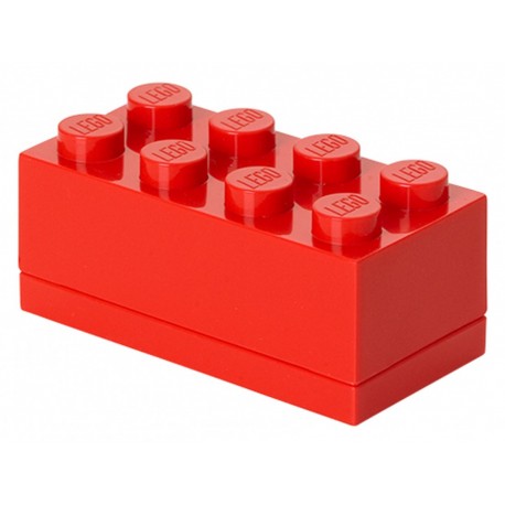 Roter Minibox Baustein 8 LEGO