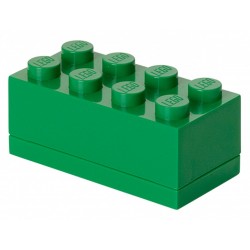 Grüner Minibox Baustein 8 LEGO