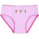 Weißes Unterhemd  + hellpinker Slip Unterwäsche-Set Peppa Wutz, Peppa Pig