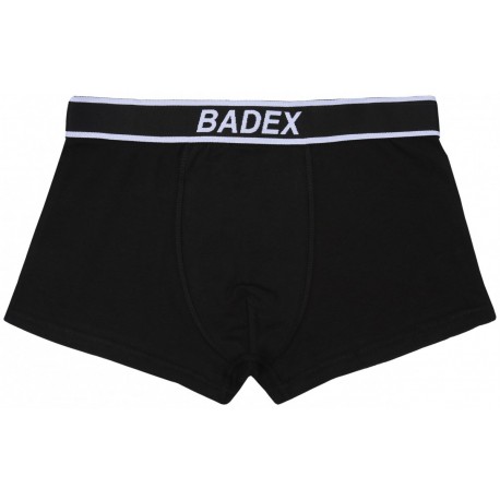 Schwarze Männer-Boxershorts BADEX