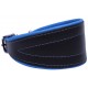 Collare di pelle per cane di colore nero blu Chart Neo- 30cm ZOOLESZCZ