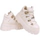 Sneacers - scarpe di colore beige fatte di eco-pelle VICES