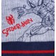 Szaro-granatowa czapka chłopięca Spider-man MARVEL