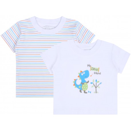 Lot de deux t-shirts pour bébé