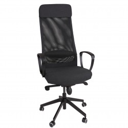 MARKUS Chaise de bureau gris foncé