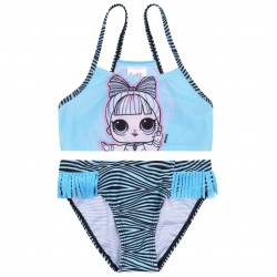 Lol Surprise Girl Child Two Piece Blue Swimsuit