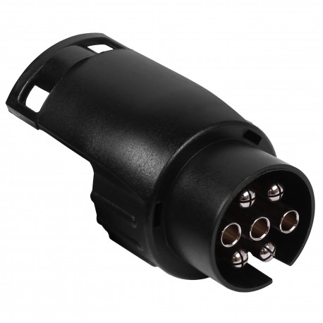 Adapter, reduktor, przejściówka z płetwą 7/13 PIN 12V