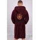 Herren Kapuzen-Bademantel Morgenmantel Saunamantel HARRY POTTER HOGWARTS